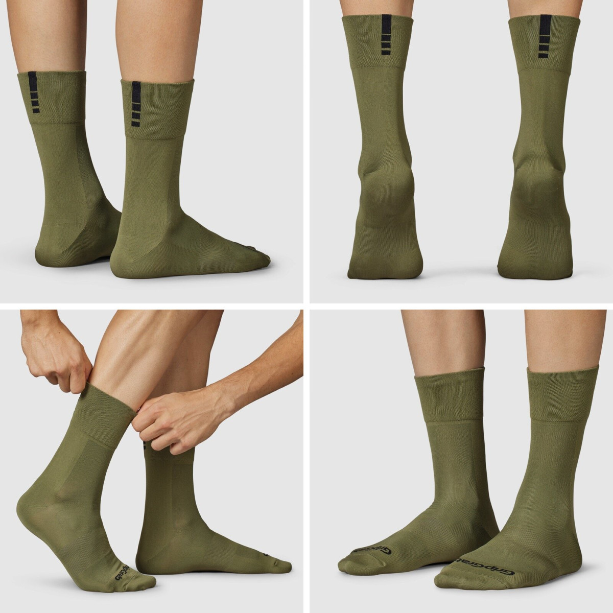 GripGrab Lightweight SL kojinės | Olive Green
