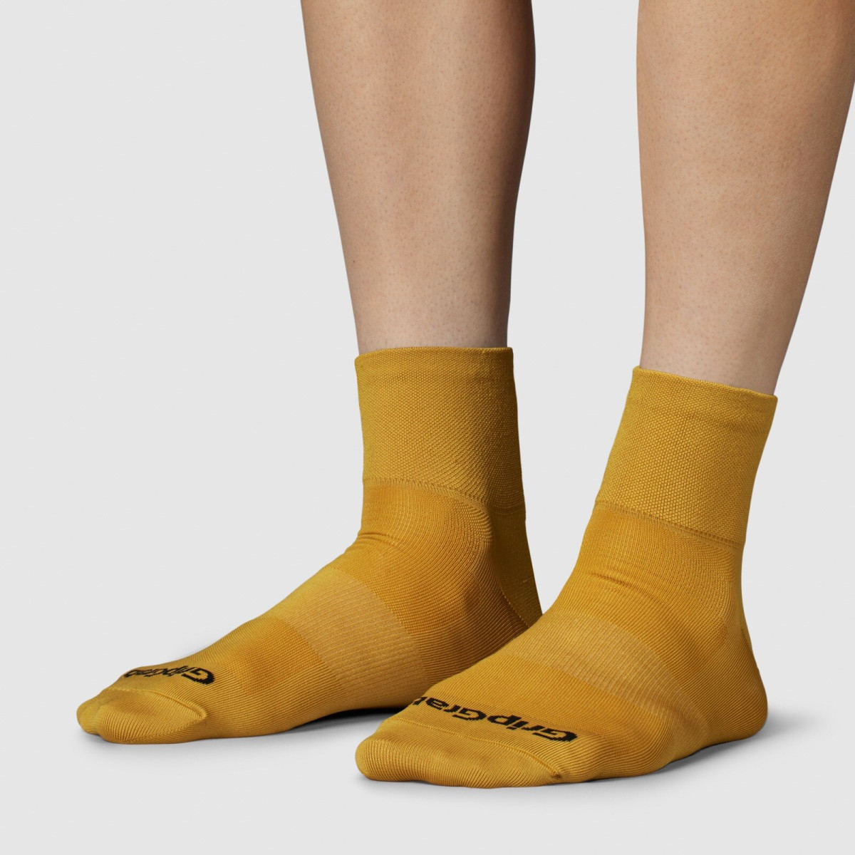 GripGrab Lightweight SL Short kojinės | Mustard Yellow