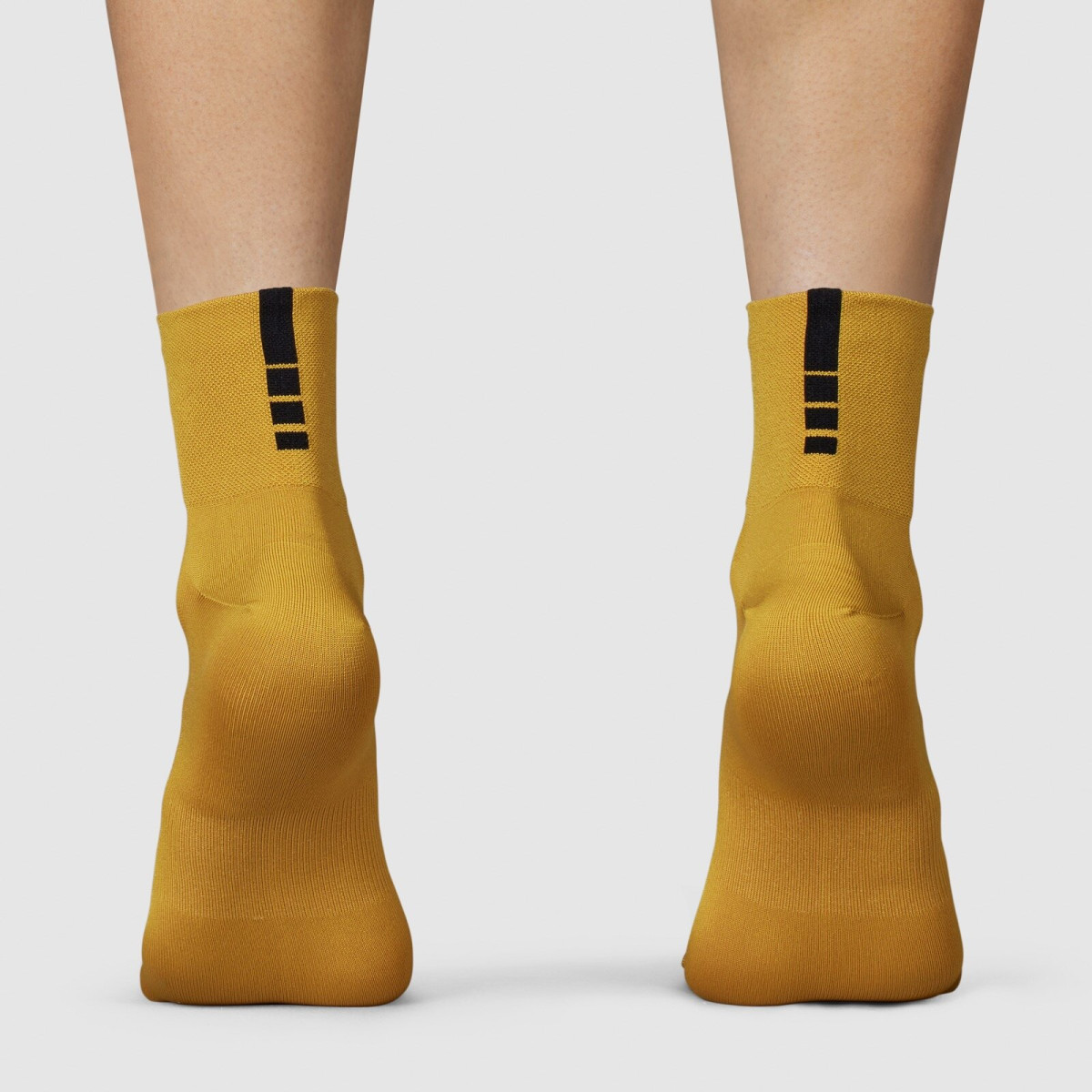 GripGrab Lightweight SL Short kojinės | Mustard Yellow