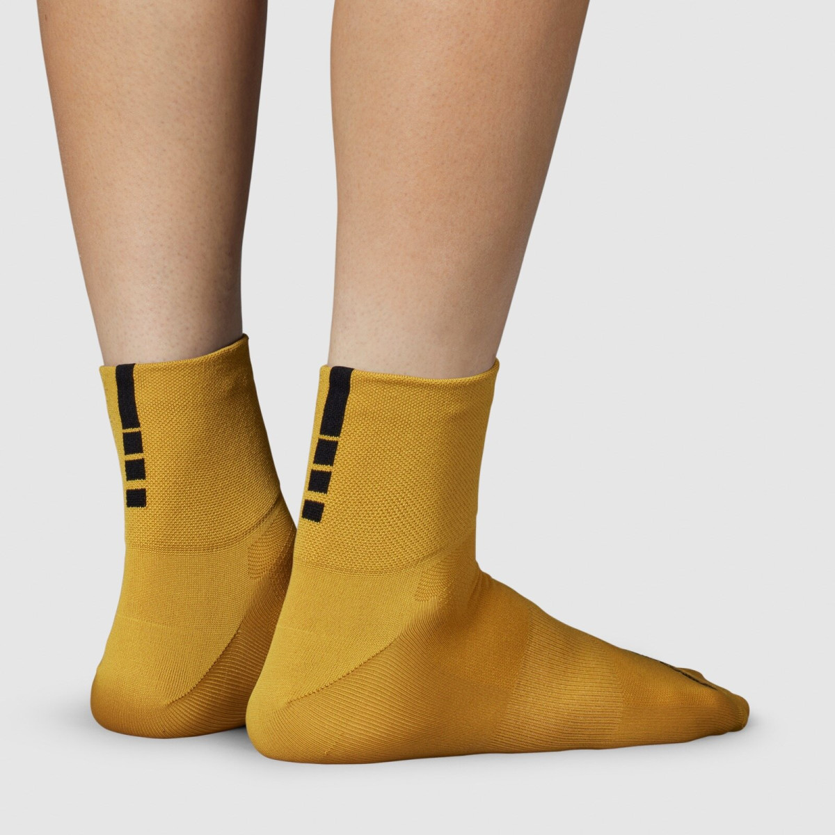 GripGrab Lightweight SL Short kojinės | Mustard Yellow