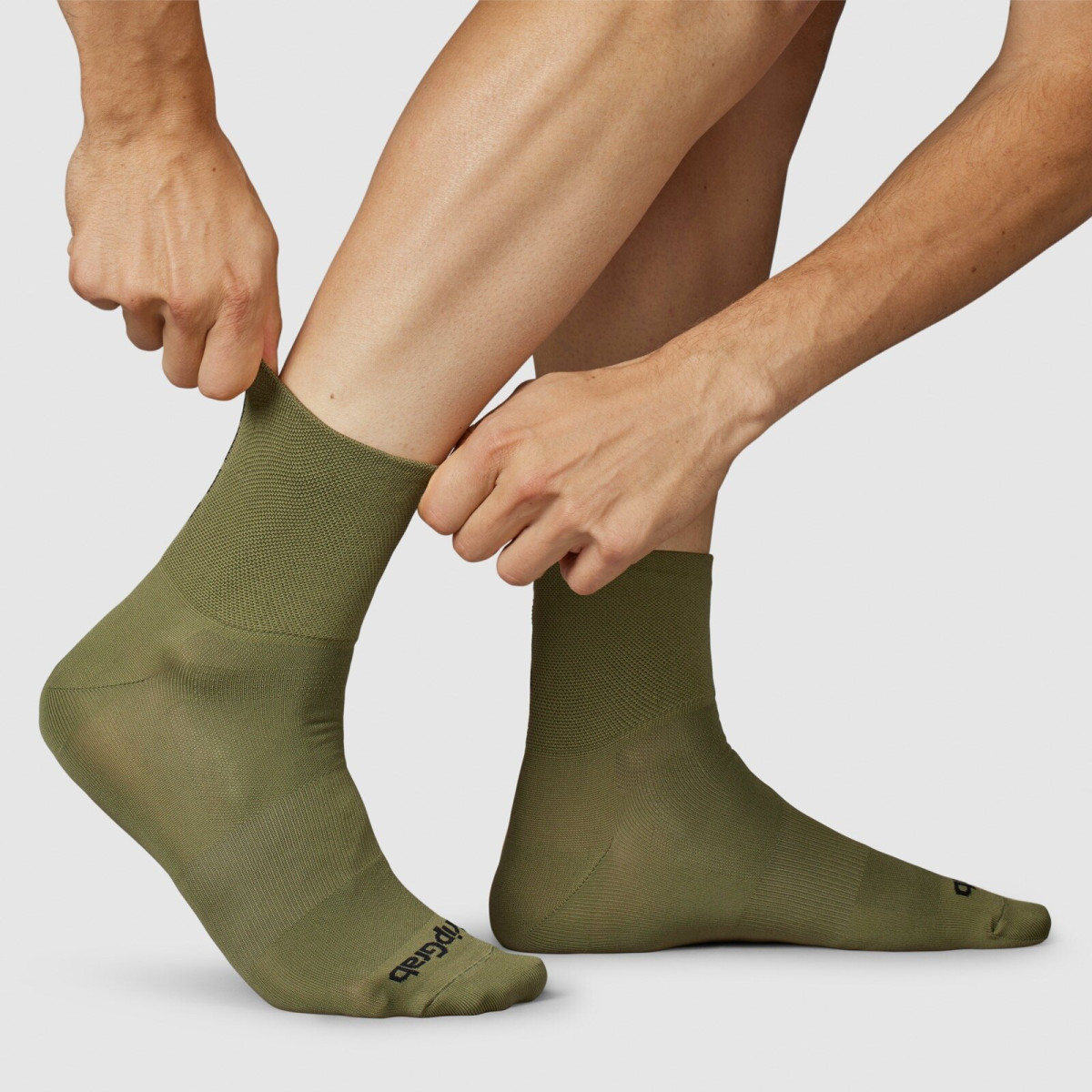 GripGrab Lightweight SL Short kojinės | Olive Green