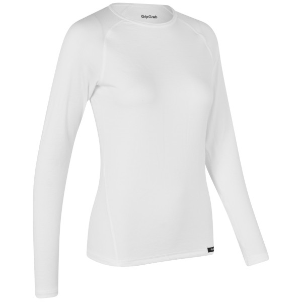 GripGrab Women's Ride Thermal Long Sleeve Base Layer | White