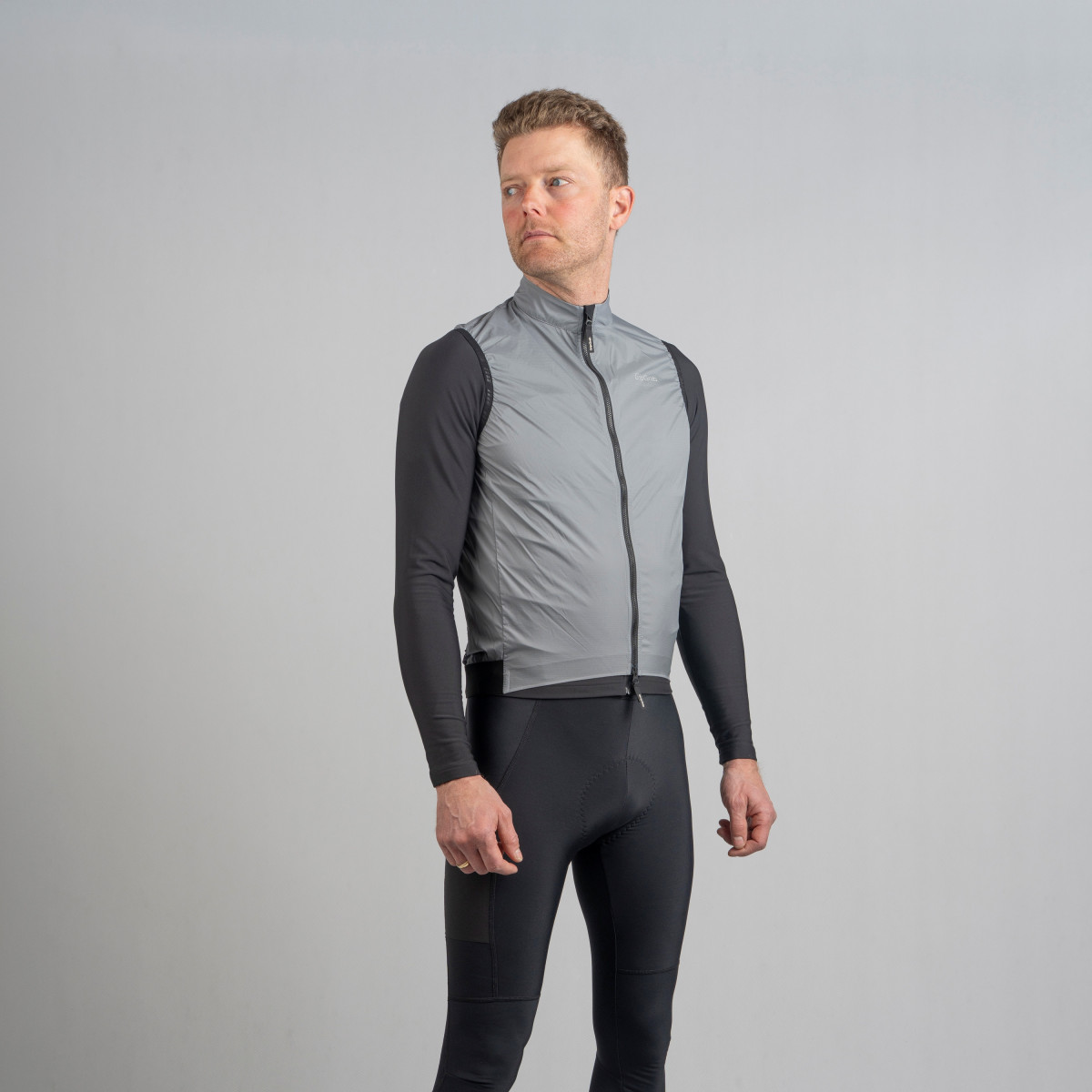 GripGrab PACR Windproof Lightweight vyriška liemenė | Grey