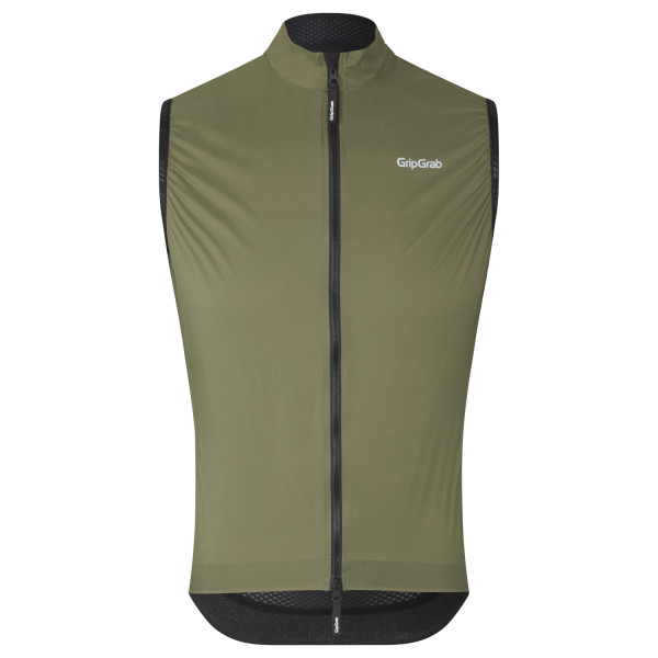 GripGrab PACR Windproof Lightweight vyriška liemenė | Olive Green GripGrab PACR Windproof Lightweight vyriška liemenė | Olive Green