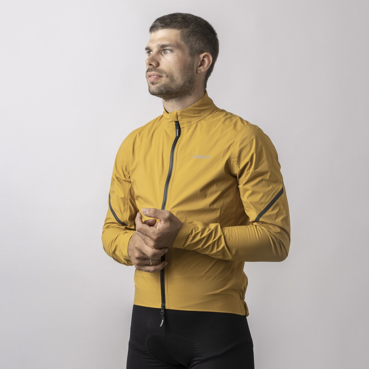 Mustard lightweight jacket top
