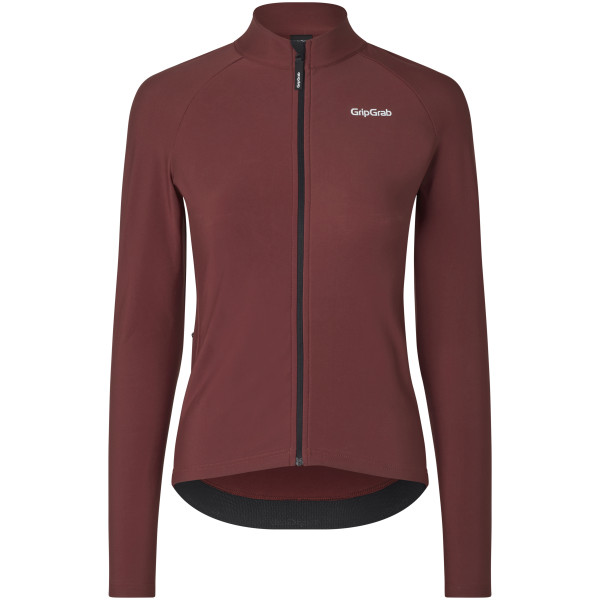 GripGrab PACR Thermal moteriški marškinėliai | Dark Red