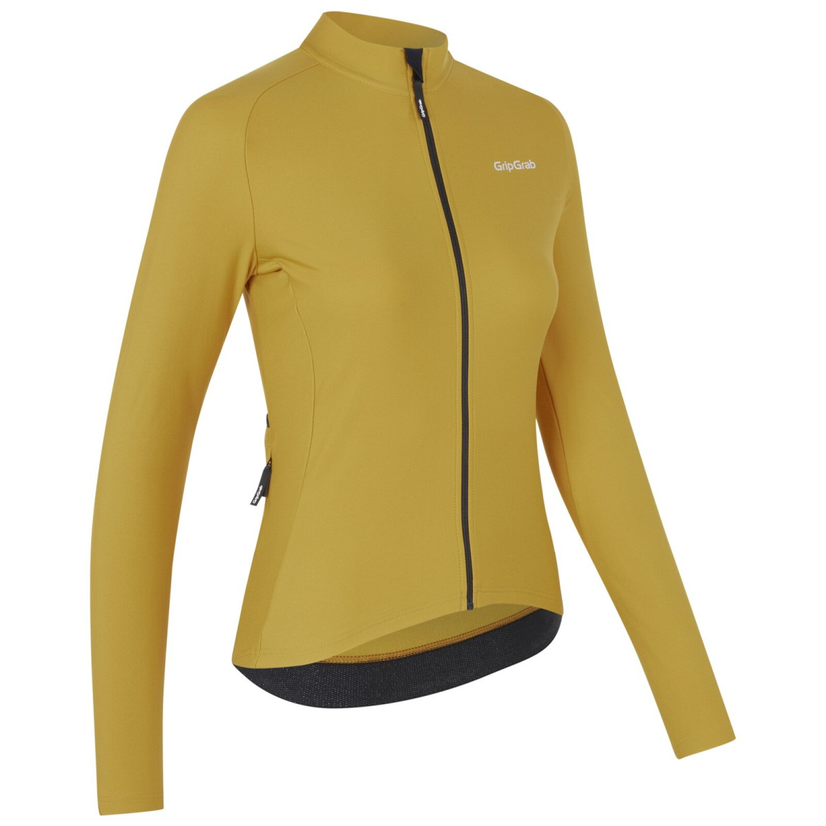 GripGrab PACR Thermal moteriški marškinėliai | Mustard Yellow