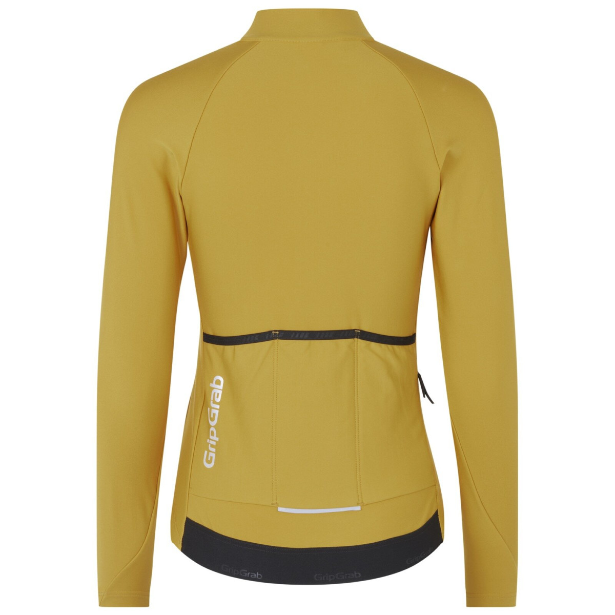 GripGrab PACR Thermal moteriški marškinėliai | Mustard Yellow
