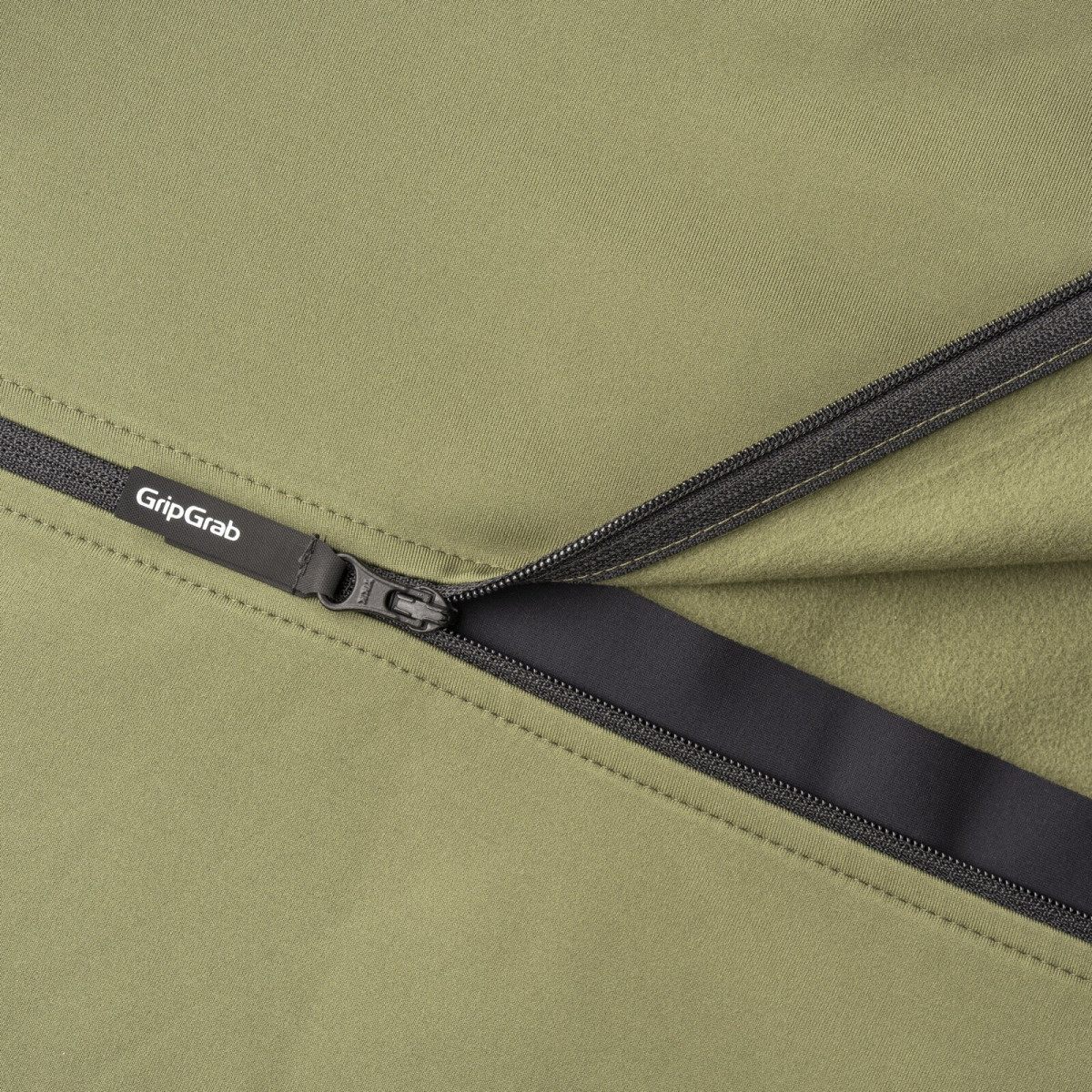 GripGrab PACR Thermal moteriški marškinėliai | Olive Green