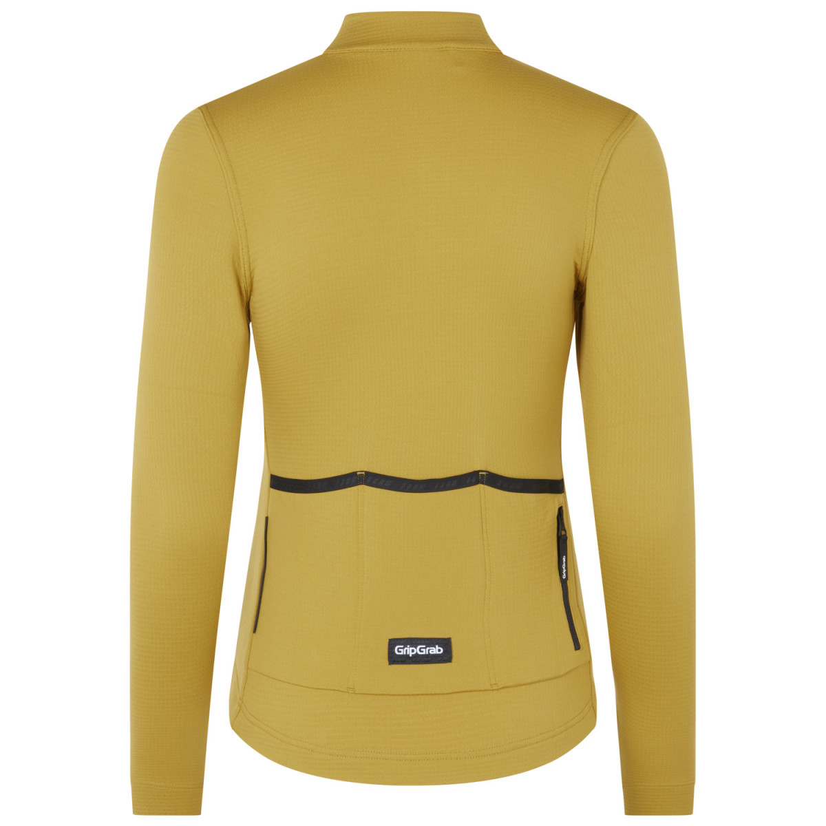 GripGrab ThermaPace Thermal moteriški marškinėliai / Mustard Yellow