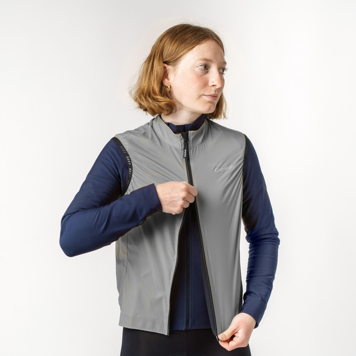GripGrab PACR Windproof Lightweight moteriška liemenė | Grey