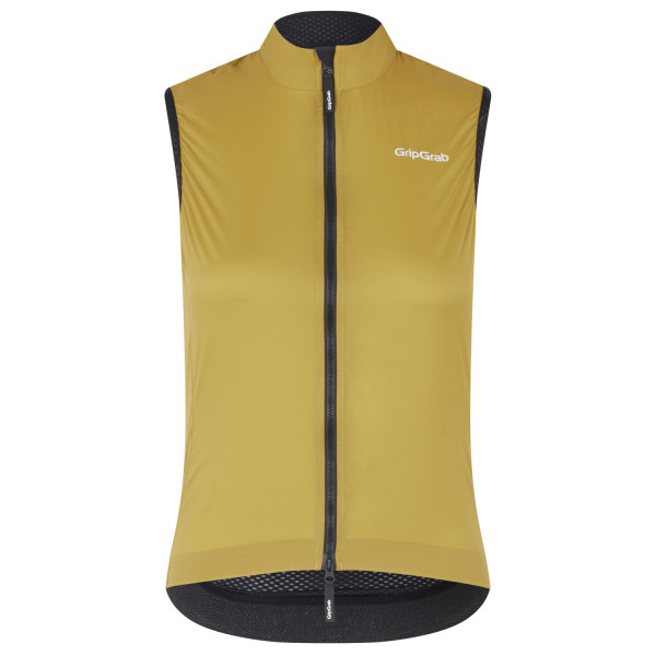 GripGrab PACR Windproof Lightweight moteriška liemenė | Mustard Yellow
