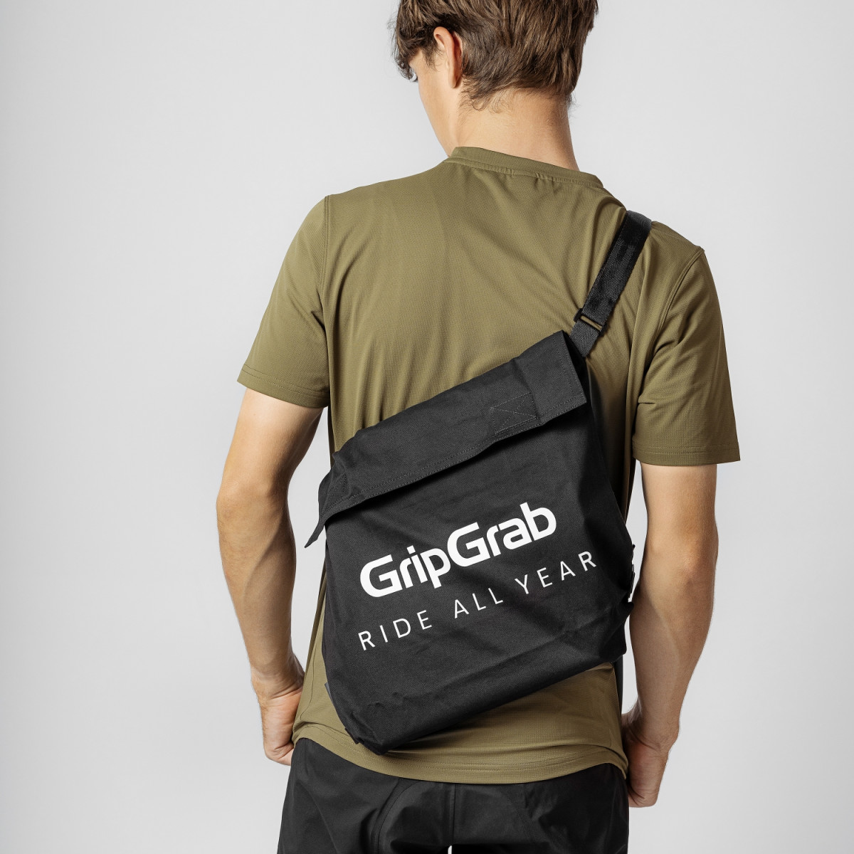 GripGrab R.A.Y. Musette Bag | Black