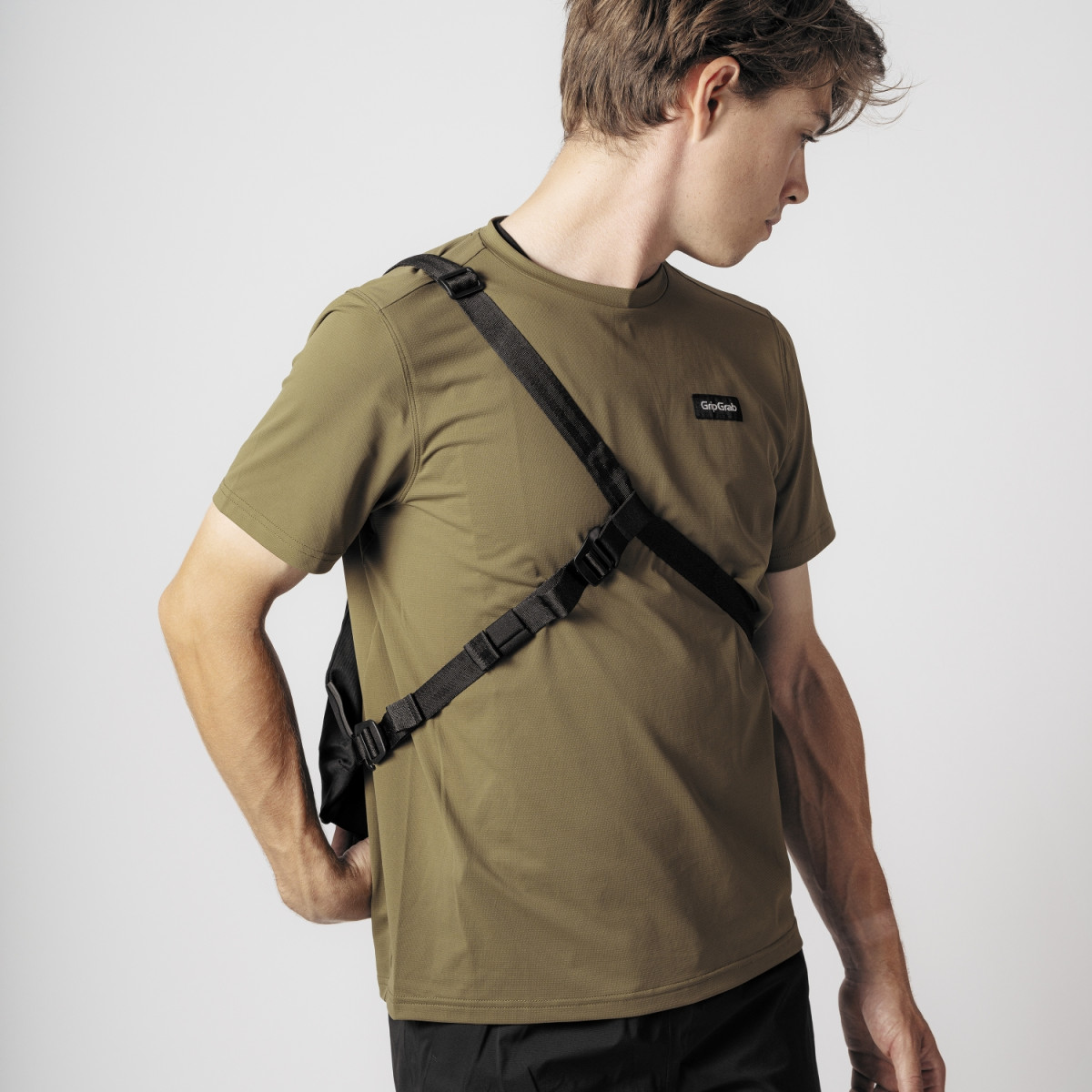 GripGrab R.A.Y. Musette Bag | Black