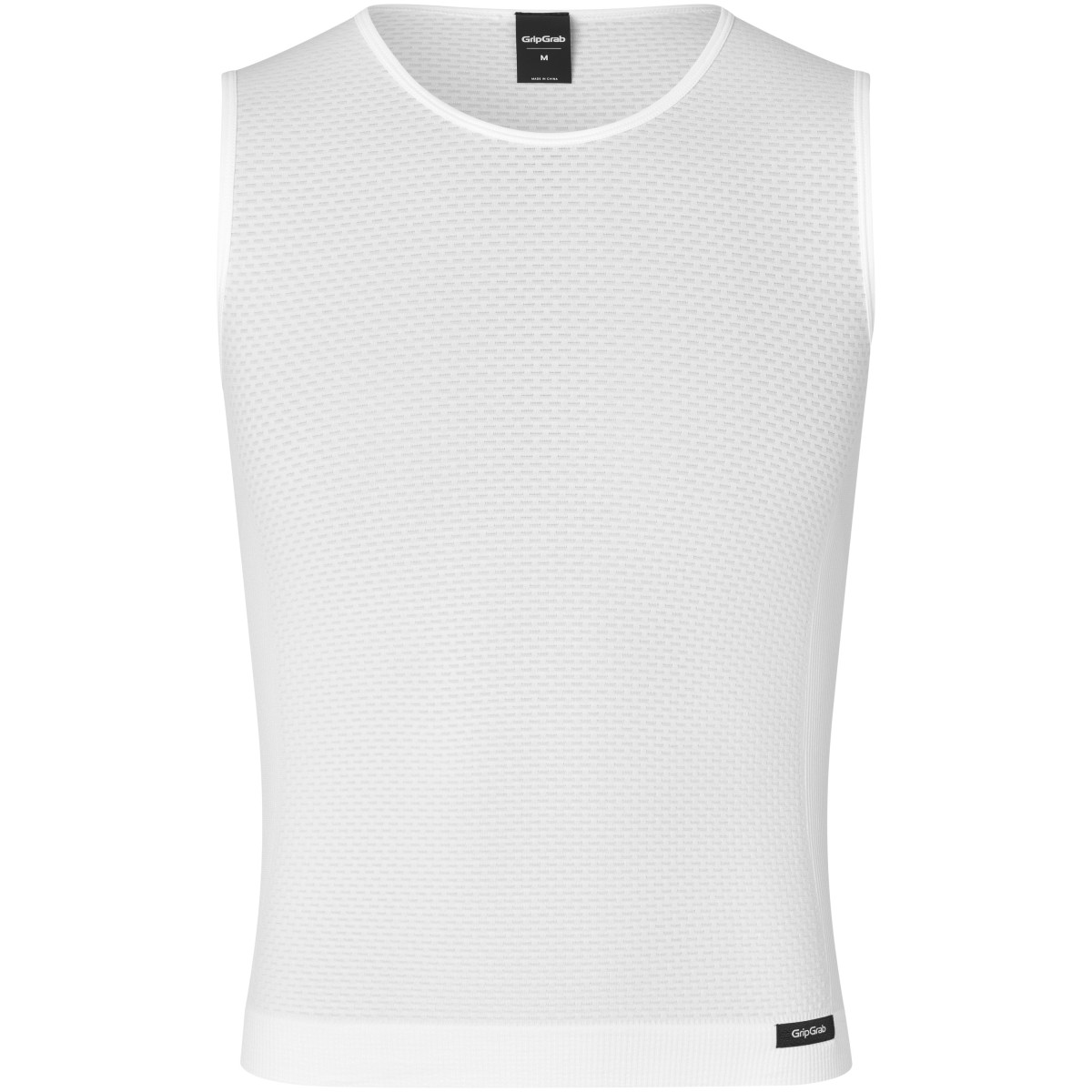 GripGrab PACR Summer Sleeveless vyriški apatiniai marškinėliai | White