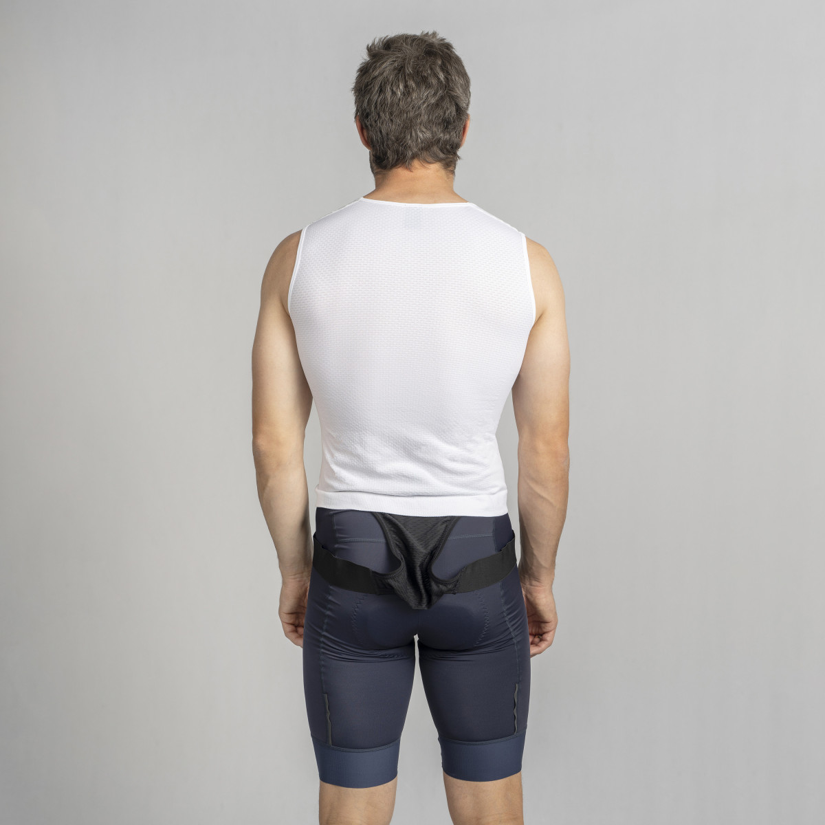 GripGrab PACR Summer Sleeveless vyriški apatiniai marškinėliai | White