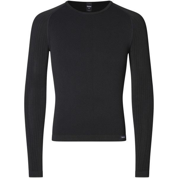 GripGrab PACR Spring-Autumn LS vyriški apatiniai marškinėliai | Black