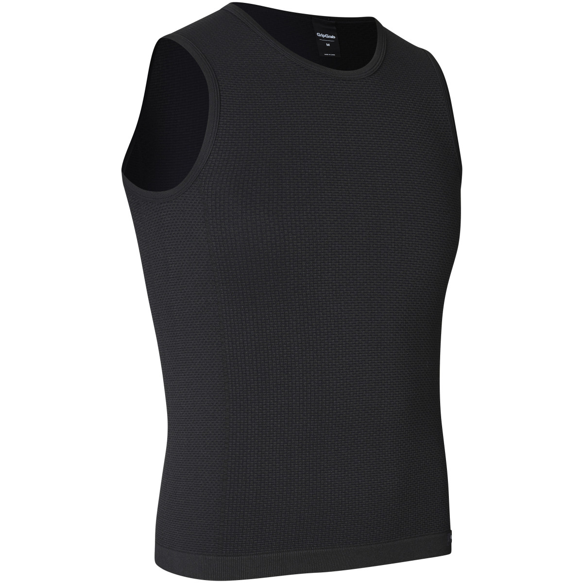 GripGrab PACR Spring-Autumn Sleeveless vyriški apatiniai marškinėliai | Black