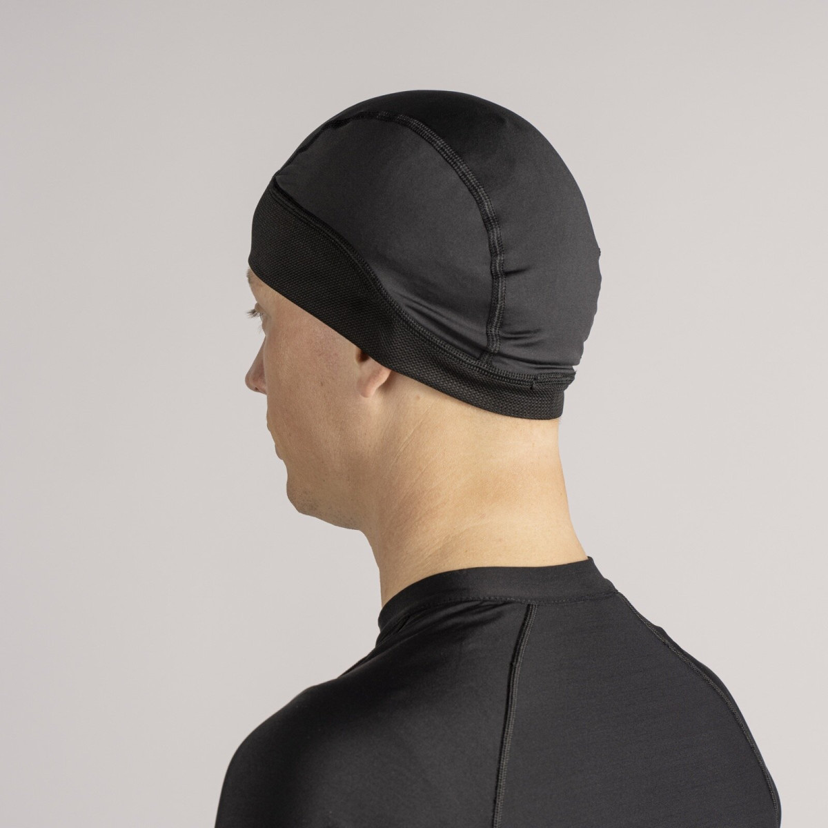 GripGrab UPF 50+ Lightweight Skull Cap | Black