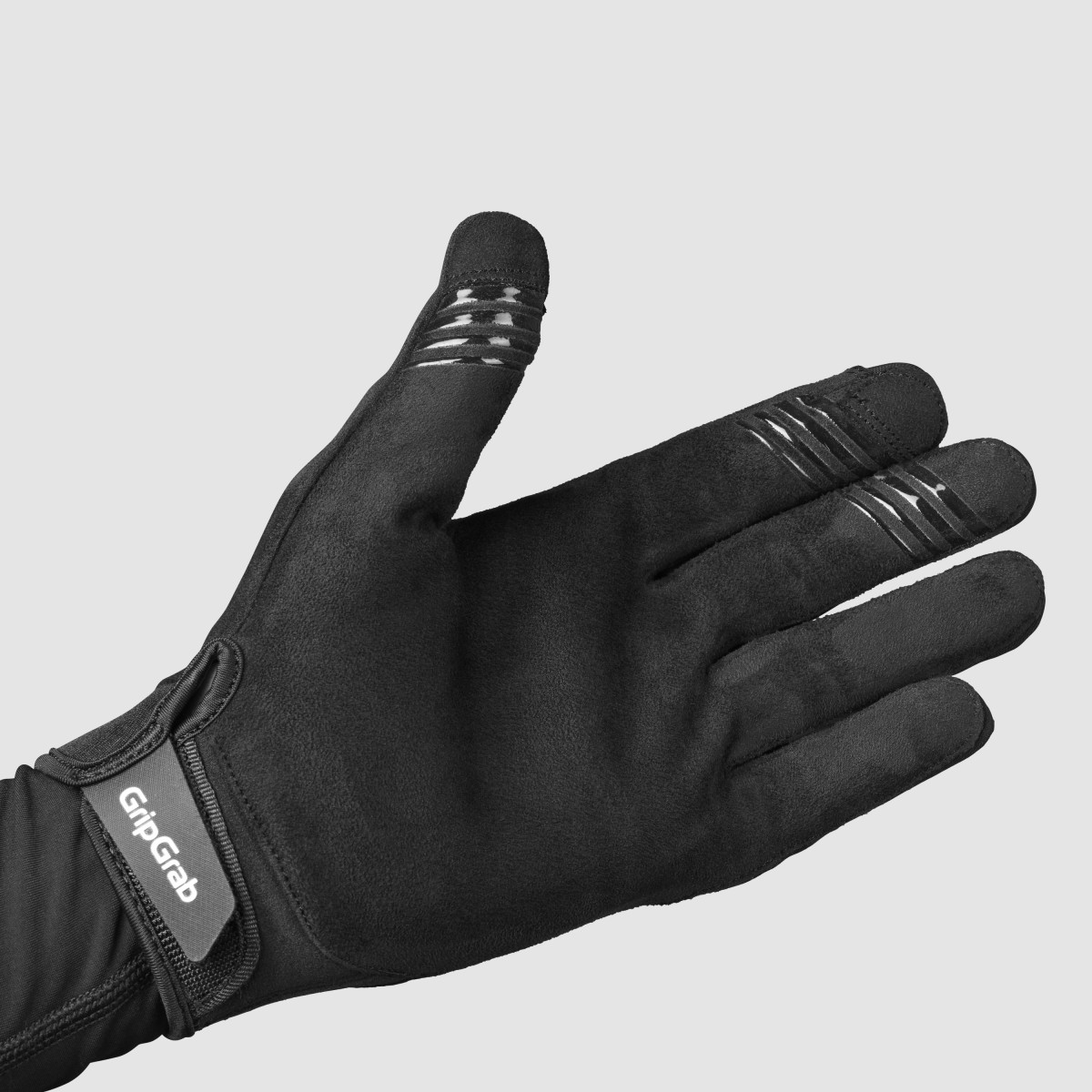 GripGrab Descent InsideGrip™ Spring-Autumn pirštinės | Black