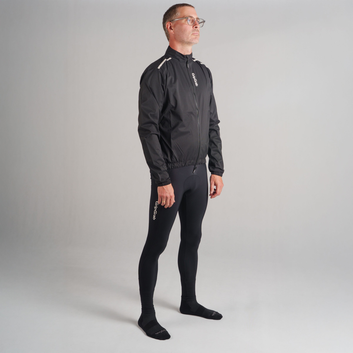 GripGrab Ride Waterproof Lightweight Men's Jacket | Black