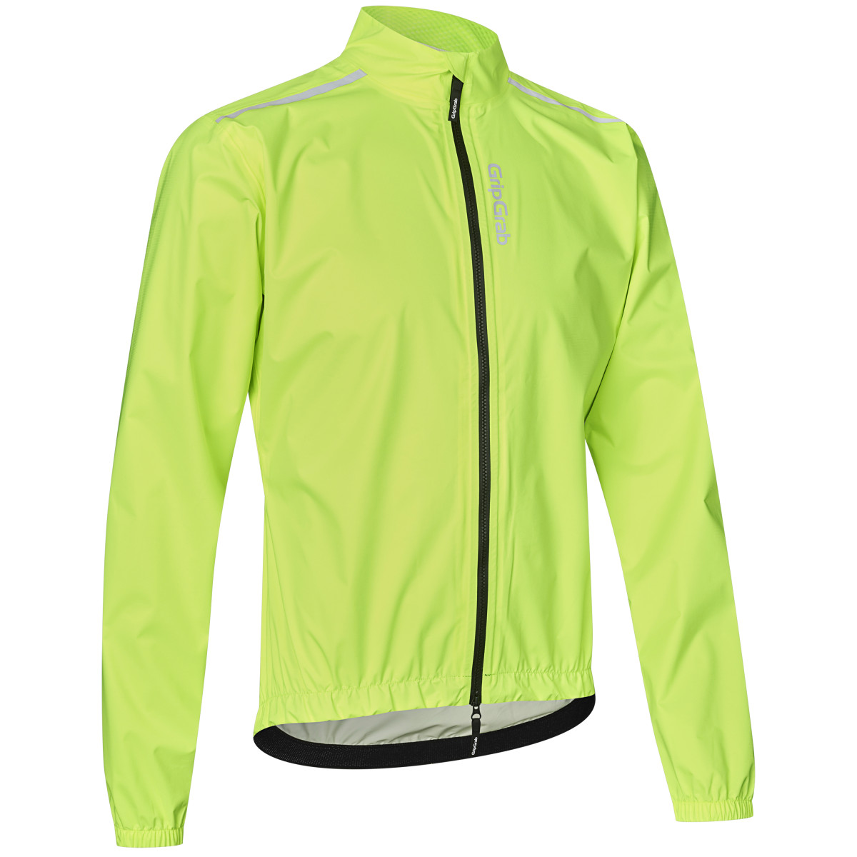 GripGrab Ride Waterproof Lightweight vyriška striukė | Yellow Hi-Vis