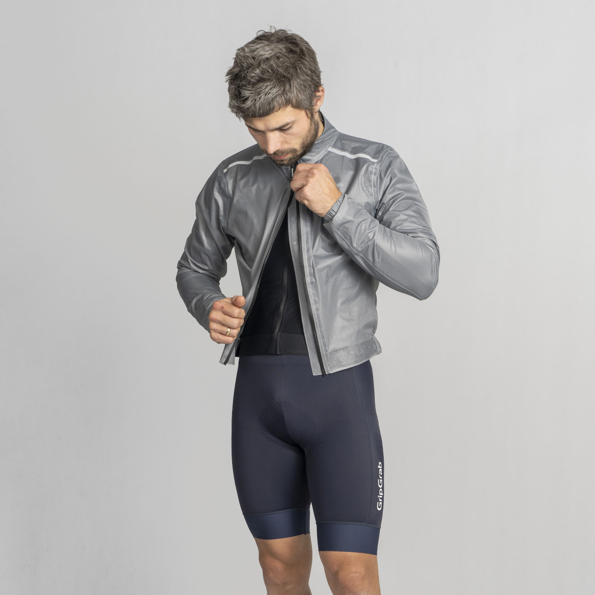 GripGrab PACR Emergency vyriška striukė | Transparent