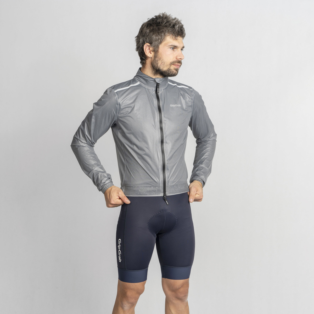 GripGrab PACR Emergency vyriška striukė | Transparent