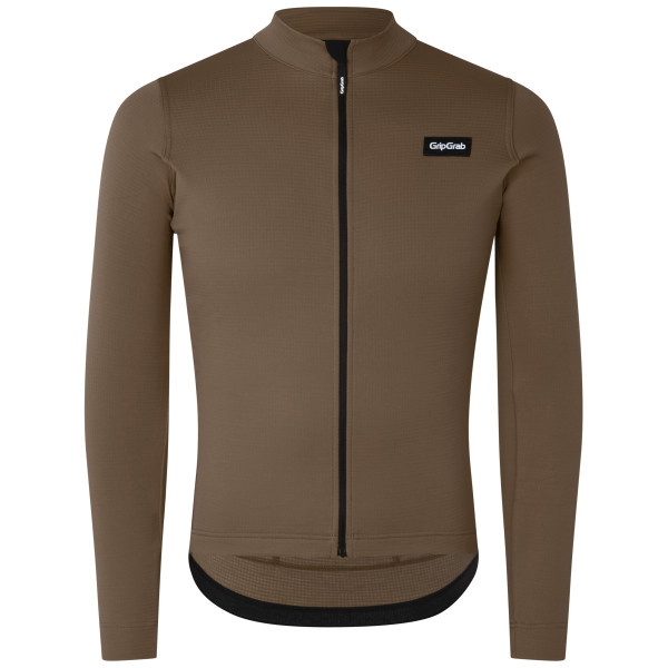 GripGrab EXPLR MerinoTech Thermal vyriški marškinėliai | Brown GripGrab EXPLR MerinoTech Thermal vyriški marškinėliai | Brown