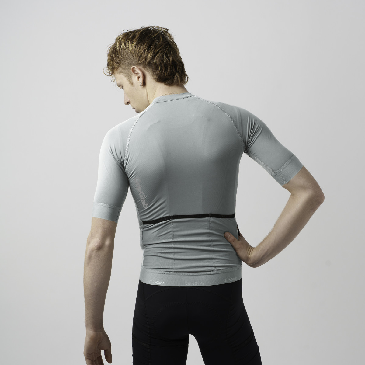 GripGrab PACR vyriški marškinėliai | Light Blue