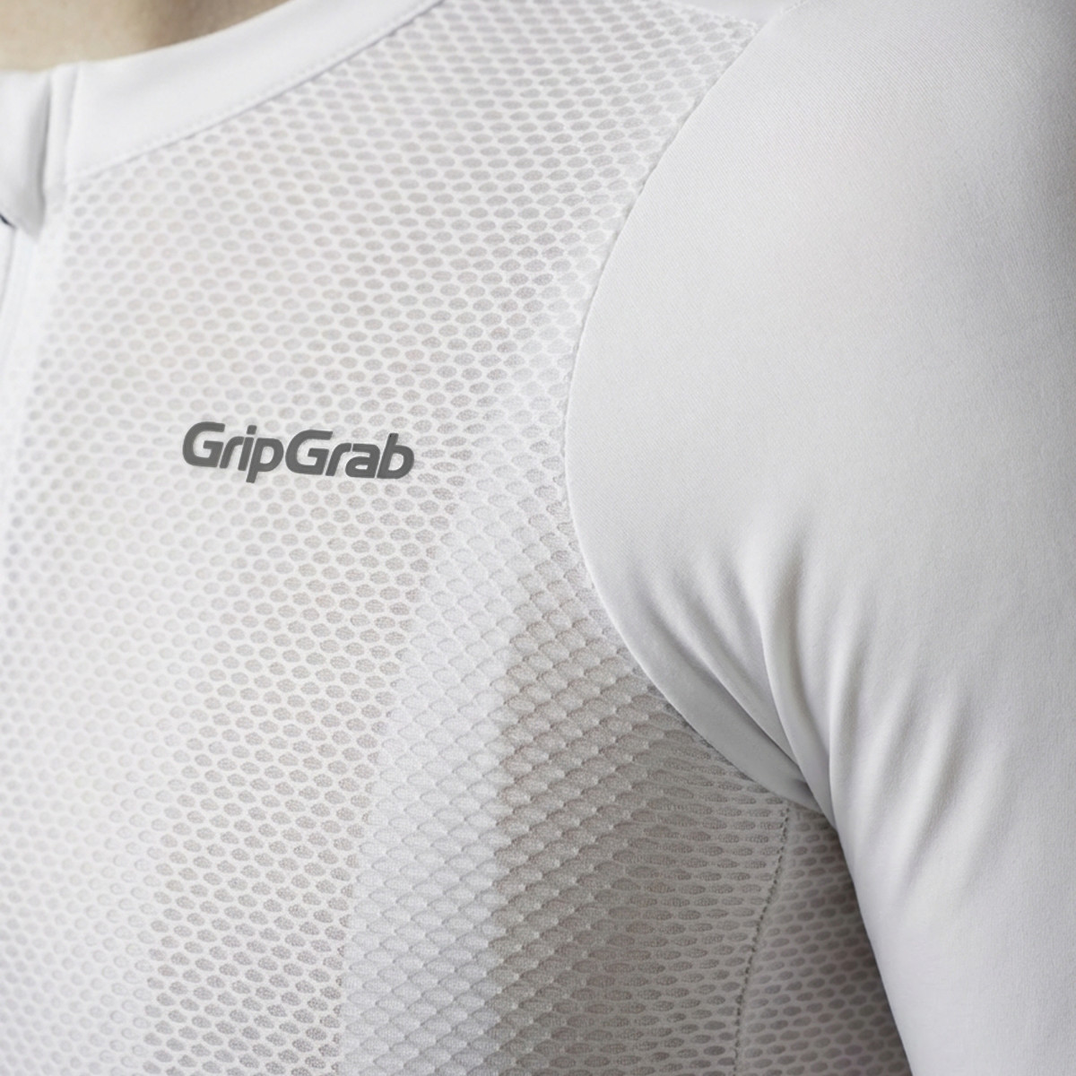GripGrab PACR Lightweight vyriški marškinėliai | White
