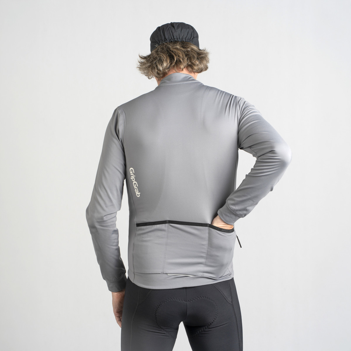 GripGrab RIDE Thermal vyriški marškinėliai | Grey