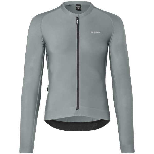 GripGrab PACR LS vyriški marškinėliai | Light Blue