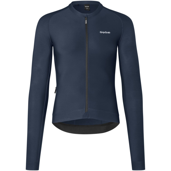 GripGrab PACR LS vyriški marškinėliai | Navy Blue