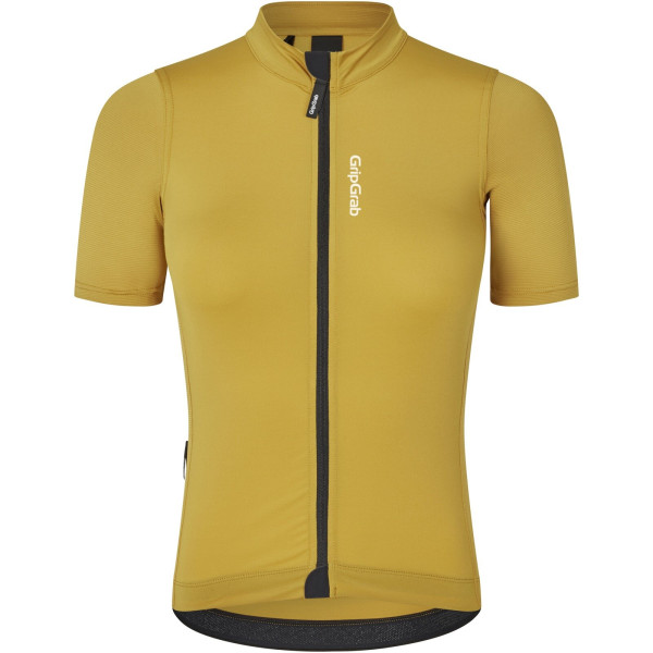 GripGrab Ride moteriški marškinėliai | Mustard Yellow