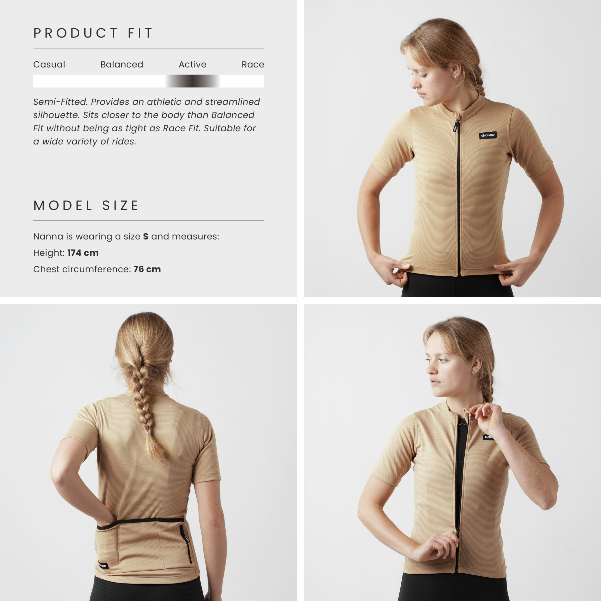 GripGrab EXPLR Merinotech moteriški marškinėliai | Olive Green