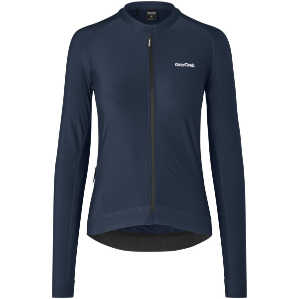 GripGrab PACR LS moteriški marškinėliai | Navy Blue
