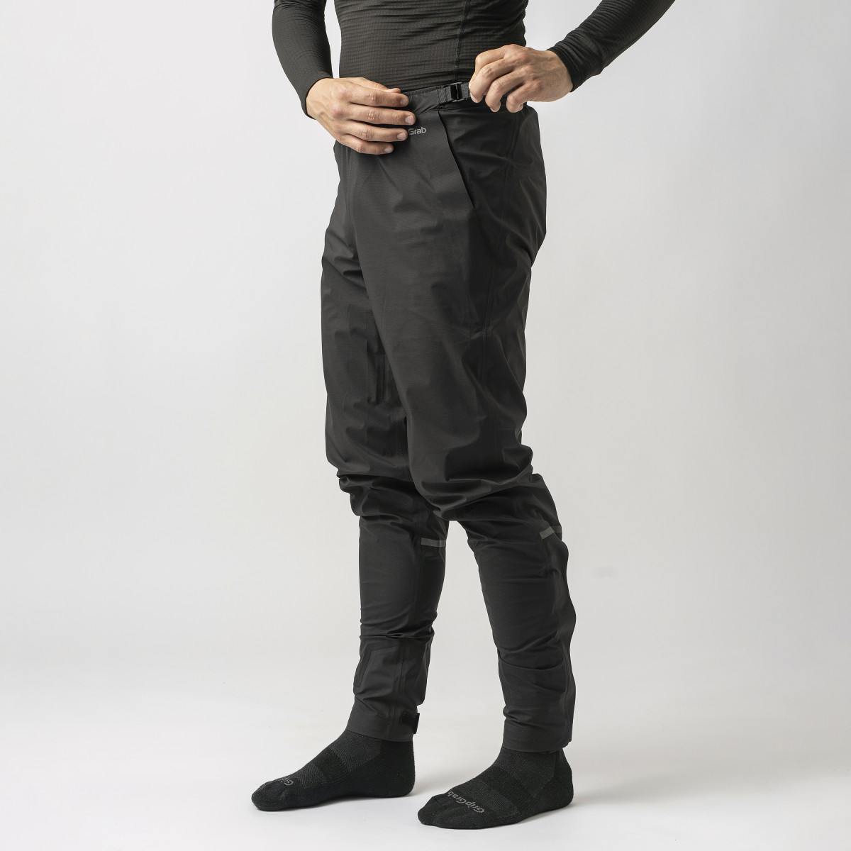 GripGrab EXPLR Waterproof Lightweight kelnės | Black
