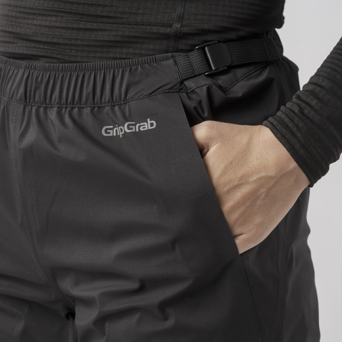 GripGrab EXPLR Waterproof Lightweight kelnės | Black
