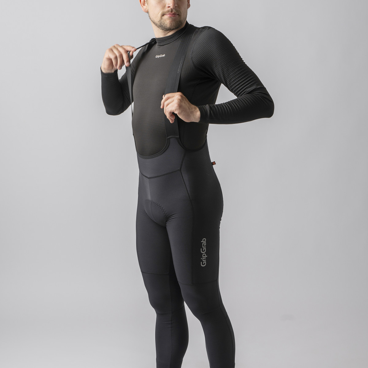 GripGrab PACR Thermal vyriškos kelnės | Black