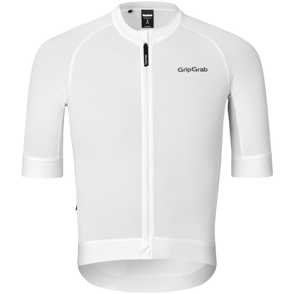 GripGrab Pace vyriški marškinėliai | White