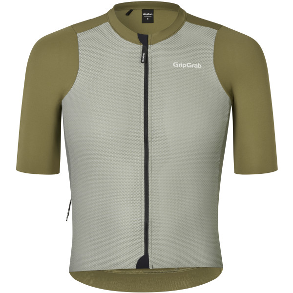 GripGrab Airflow Lightweight vyriški marškinėliai | Olive Green