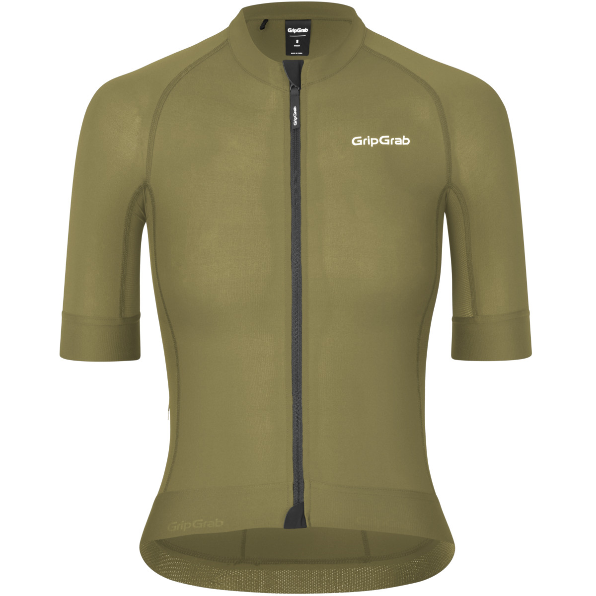 GripGrab PACR moteriški marškinėliai | Olive Green