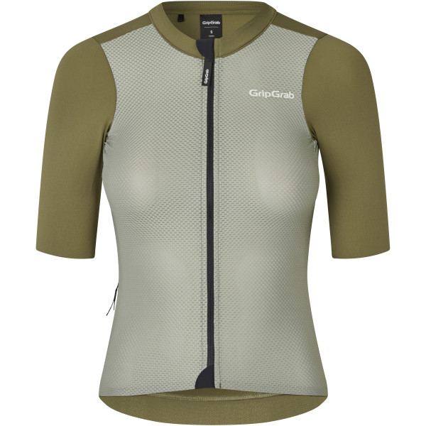 GripGrab PACR Lightweight moteriški marškinėliai | Olive Green