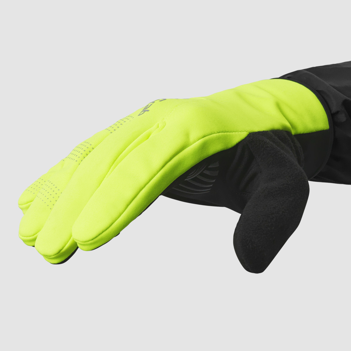 GripGrab Ride 2 Windproof Spring-Autumn Gloves | Yellow Hi-Vis