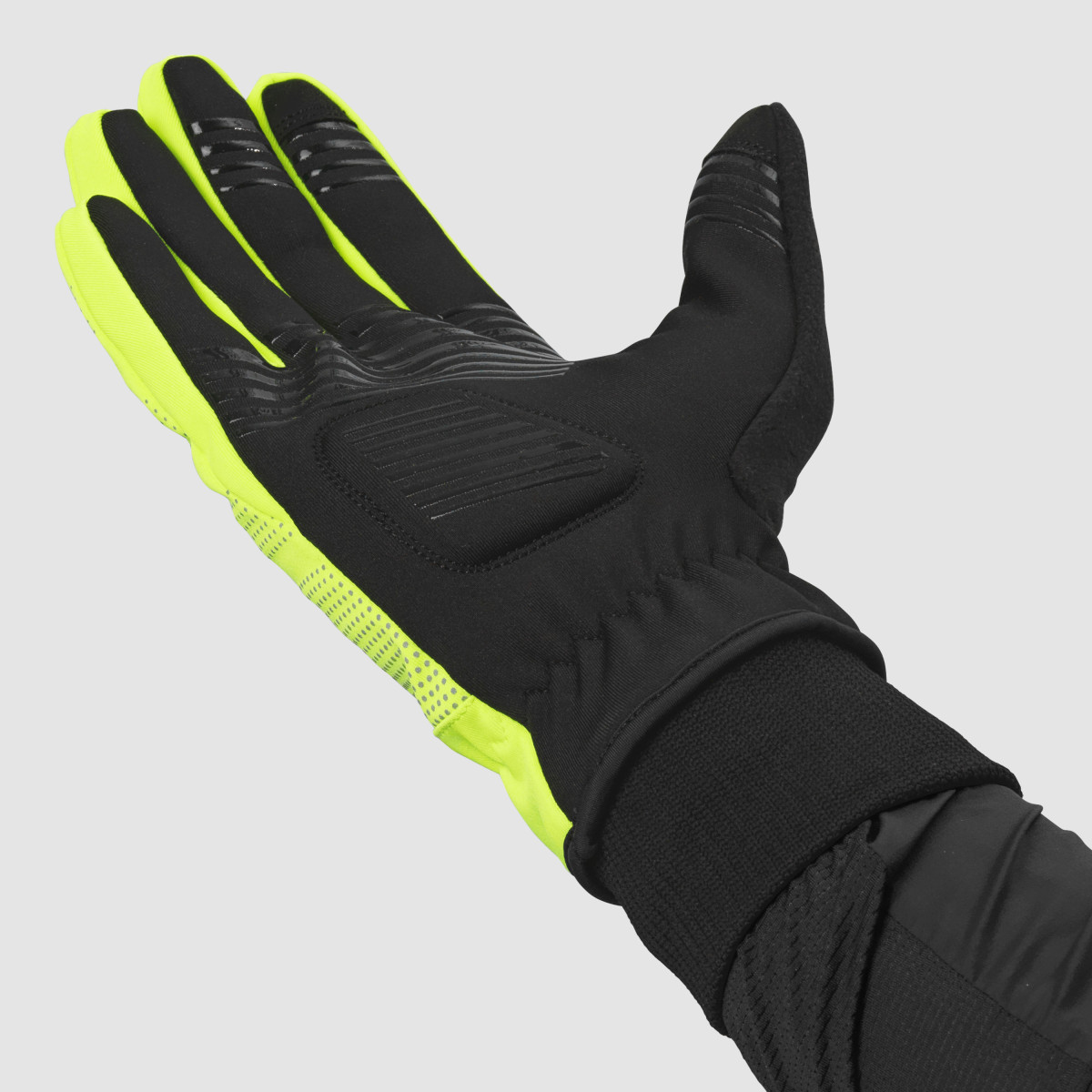 GripGrab Ride 2 Windproof Winter Gloves | Yellow Hi-Vis