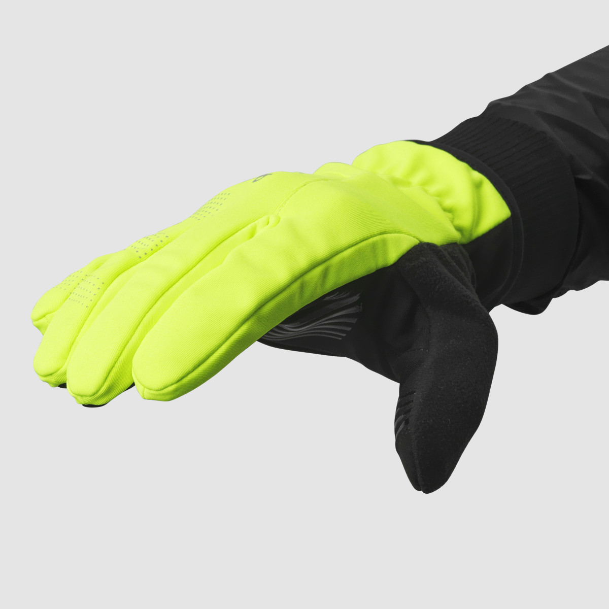 GripGrab Ride 2 Windproof Winter Gloves | Yellow Hi-Vis