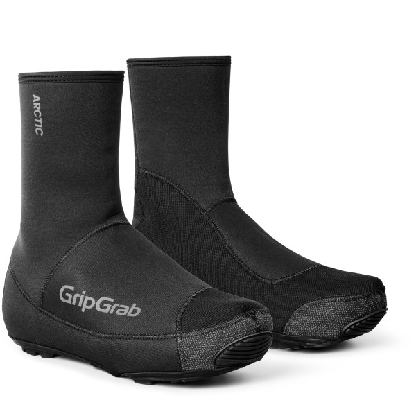 GripGrab Arctic 2 Waterproof Deep Winter Gravel antbačiai | Black