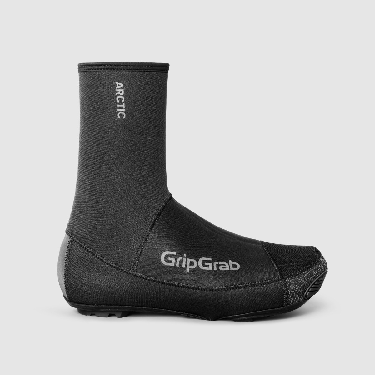 GripGrab Arctic 2 Waterproof Deep Winter Gravel antbačiai | Black