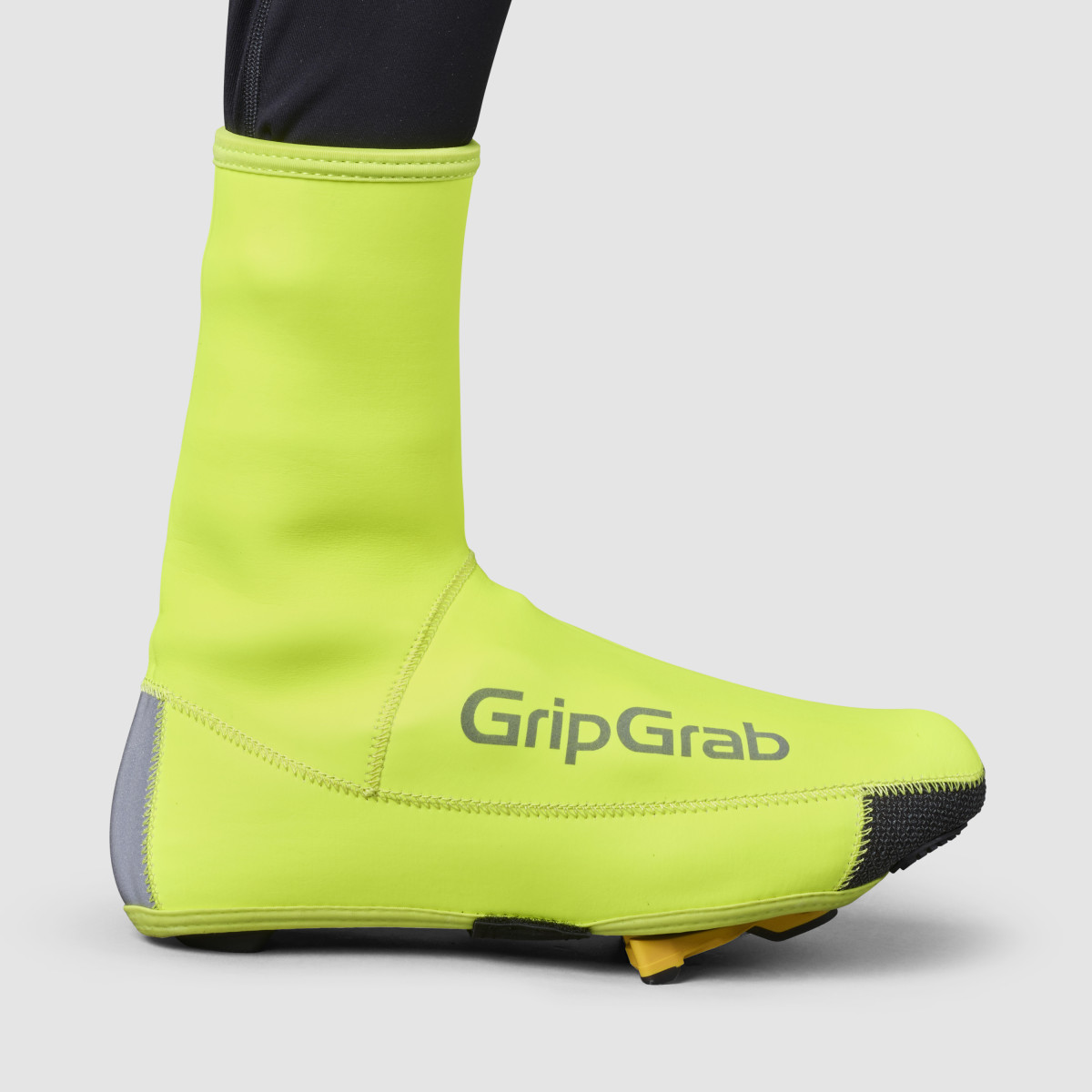 GripGrab PACR Waterproof Winter Road antbačiai | Yellow Hi-Vis